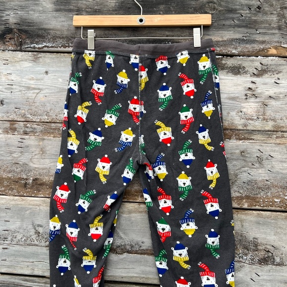 Hanna Andersson Organic Cotton Bears with Scarves Pajama Joggers Women’s Medium - Picture 5 of 5